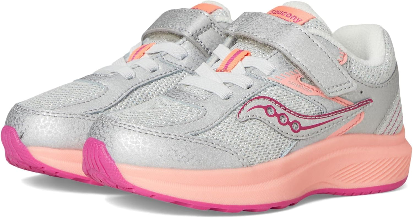 Saucony Unisex-Child Cohesion KDZ Sneakers for Active Kids