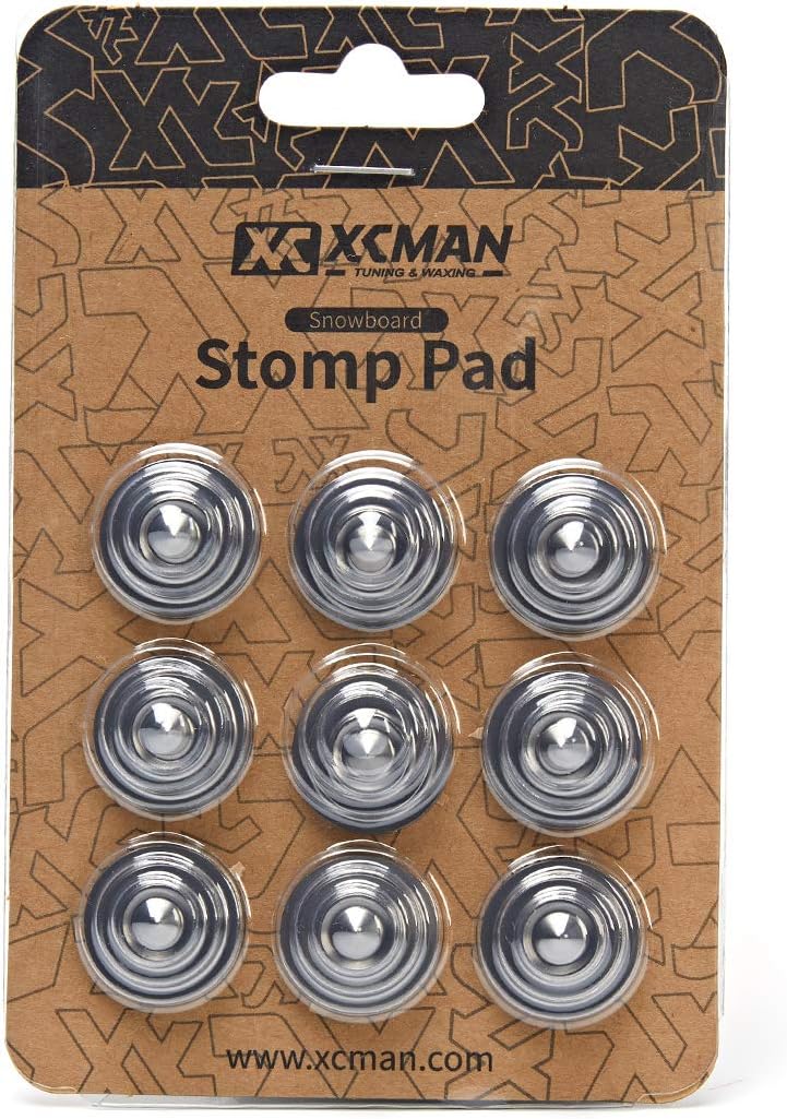 XCMAN 4 Layer Aluminum Snowboard Stomp Pad - Grip Like a Pro!