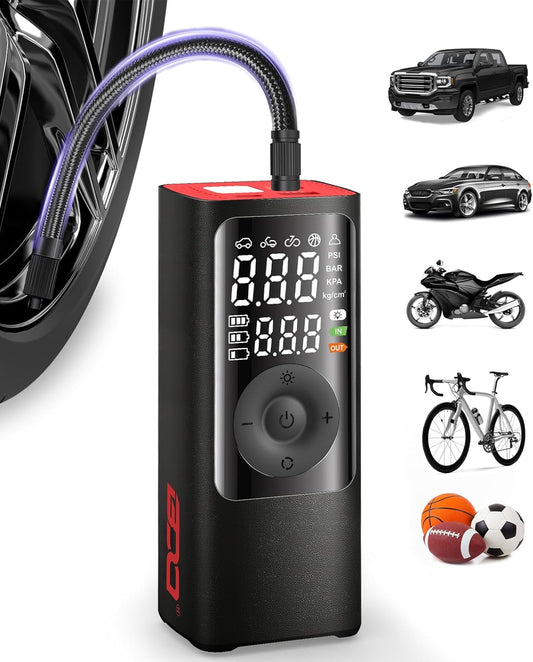 BDO Portable Air Compressor - Inflate 2.5X Faster!