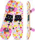 Beginner-Friendly 31 Inch Complete Skateboard for Kids and Adults