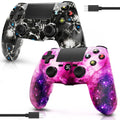 Wireless Controller for PS4 2 Pack - Dual Shock, Touchpad & Motion