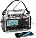 Raynic Solar Radio with 12000mAh Battery for Emergencies