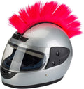 Helmet Mohawk Wig Skinhead Patch Hairpiece for Motorcycle Helmets