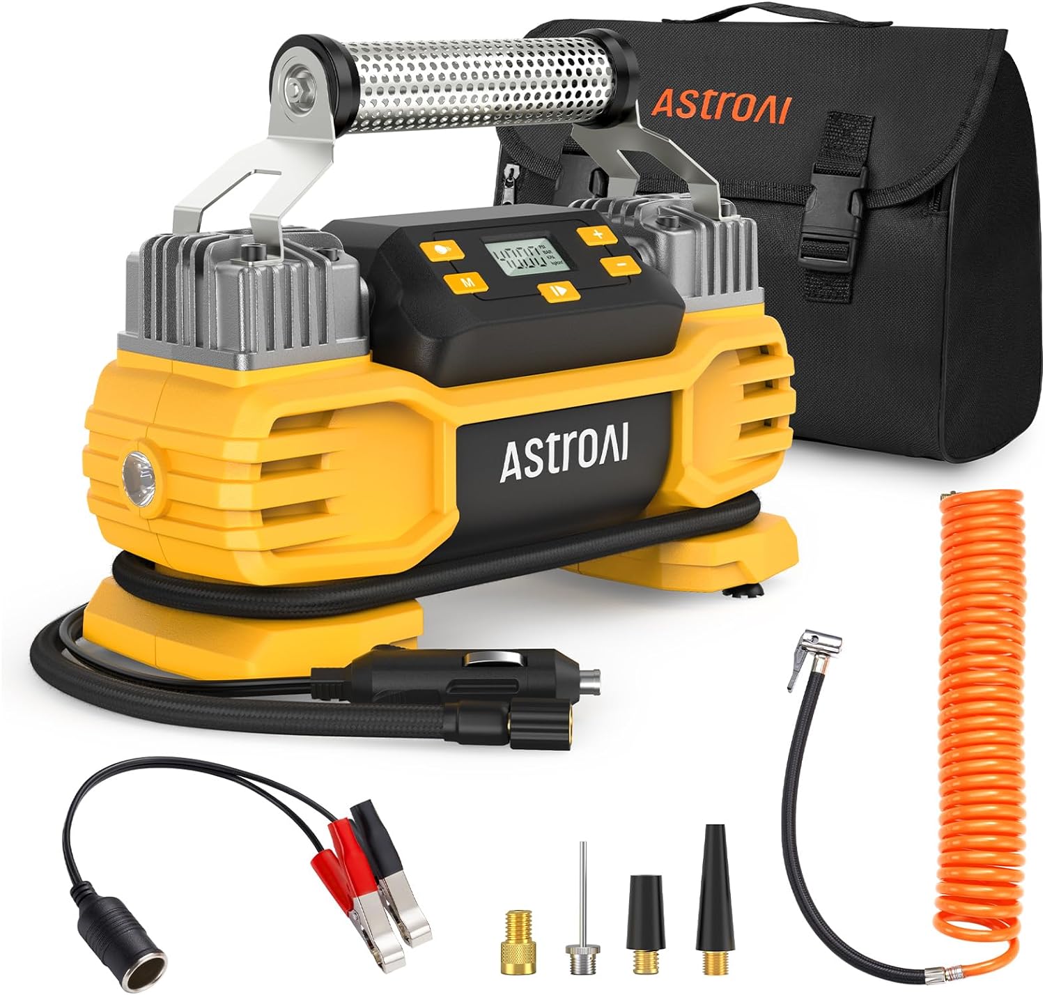 Powerful 160 PSI Tire Inflator Pump