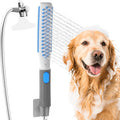 Dog Shower Attachment with 8-ft Hose - 3 Spray Modes, One-Button