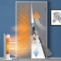 Magnetic Thermal Insulated Door Curtain 38ft x 82ft - Draft Proofing