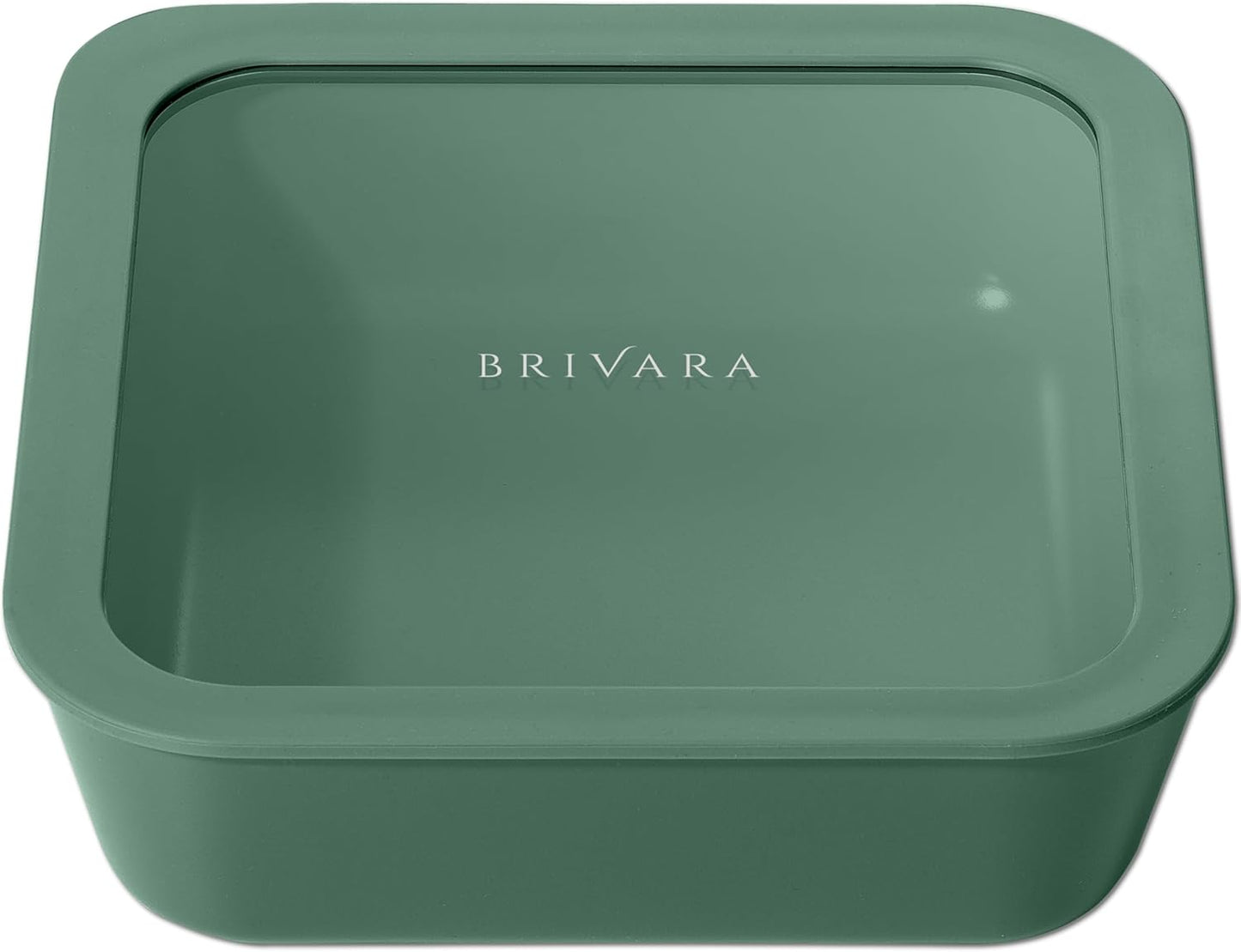 Ceramic Coated Glass Food Storage Container for Meal Prep