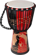 LIEKE Djembe Drum 10ft' x 20ft' for Beginners and Adults