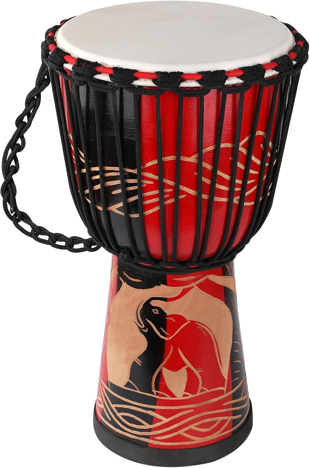 LIEKE Djembe Drum 10ft' x 20ft' for Beginners and Adults