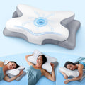 Effective Pain Relief Cervical Neck Pillow for Sleeping - Cooling