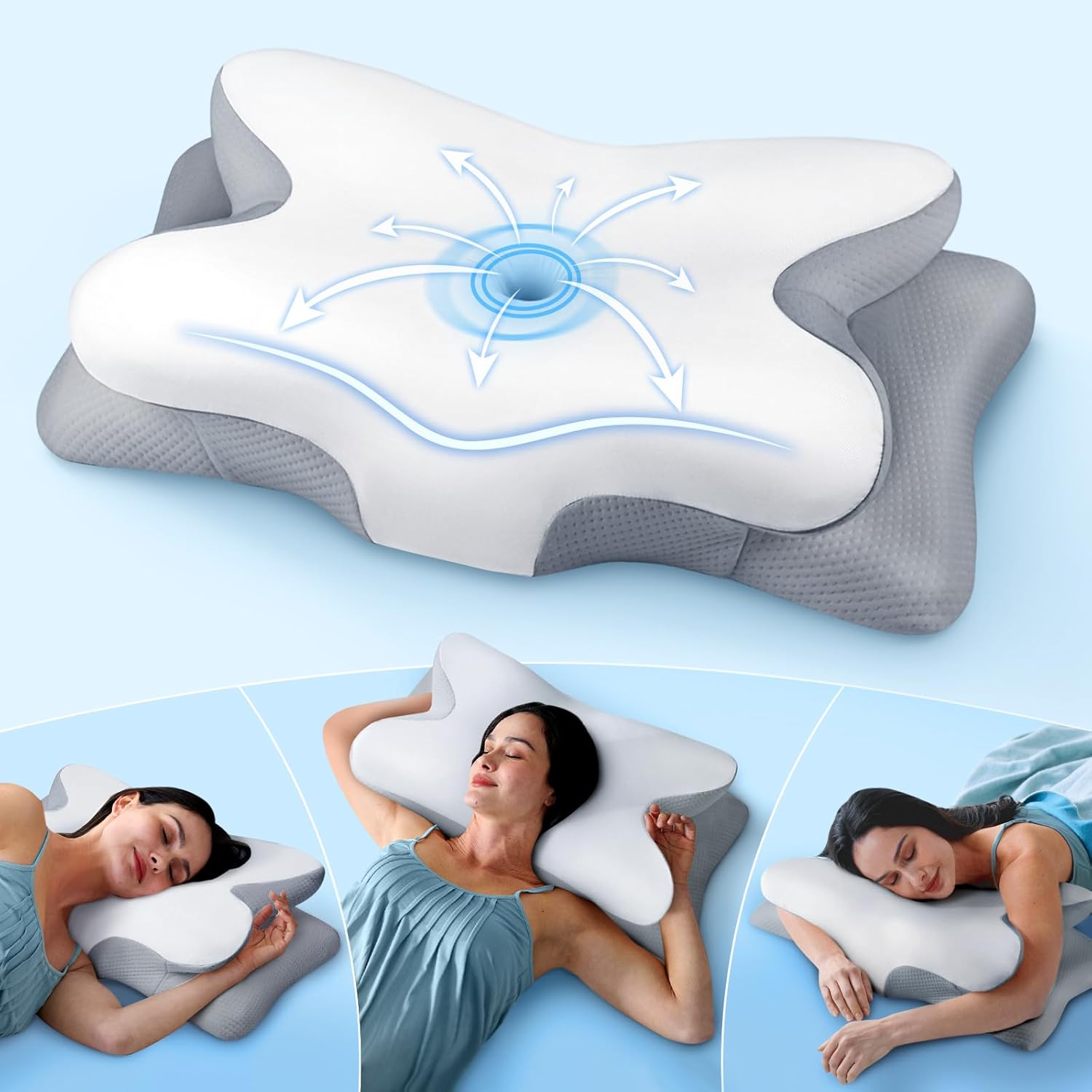 Effective Pain Relief Cervical Neck Pillow for Ultimate Comfort