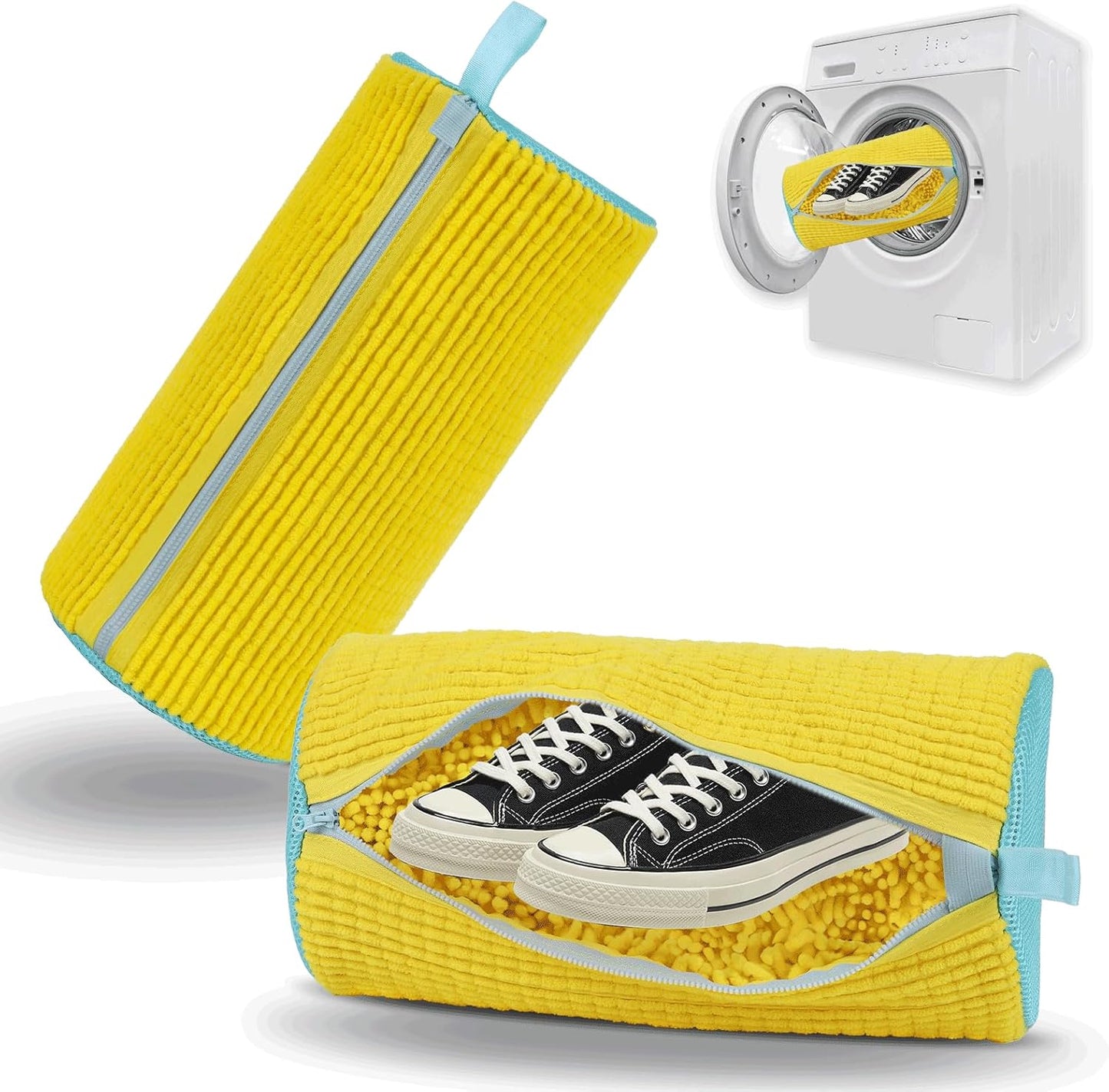 Reusable Shoe Cleaning Bags x2 - Keep Sneakers Fresh!
