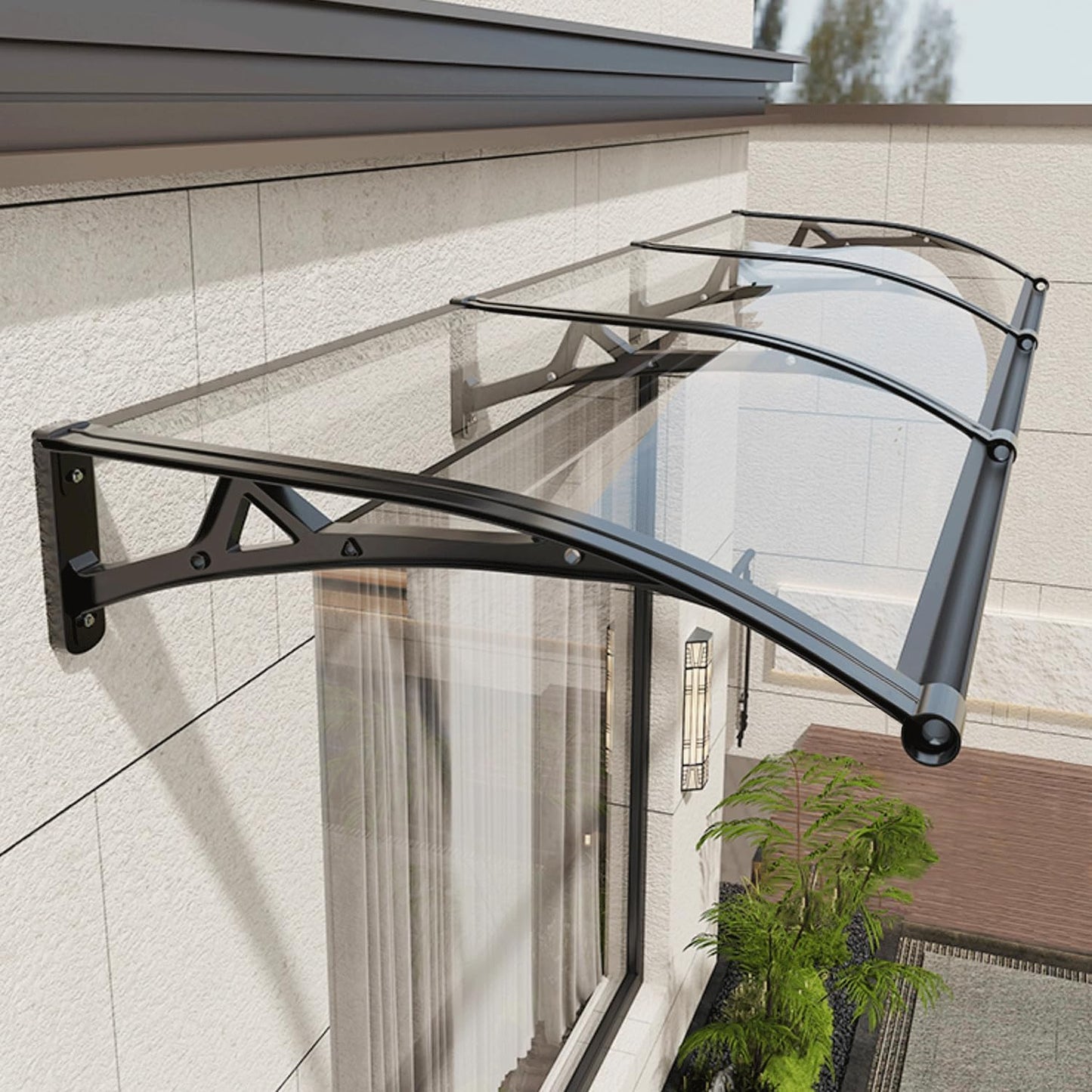 Durable Awning for Door Entrance with UV and Rain Protection