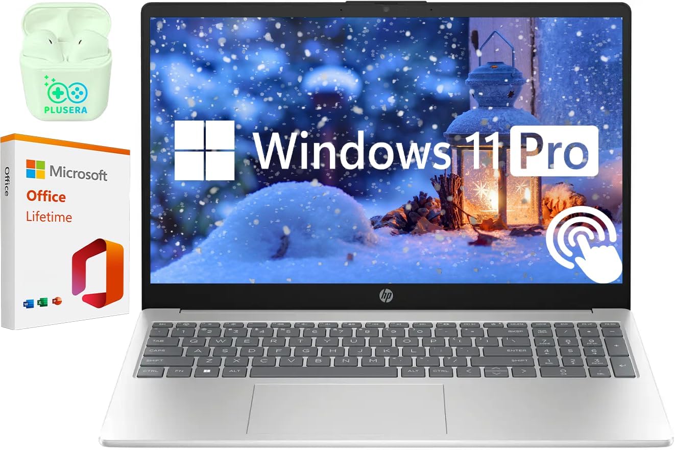 HP 15.6 Touchscreen Laptop: Supercharged Performance & Productivity!