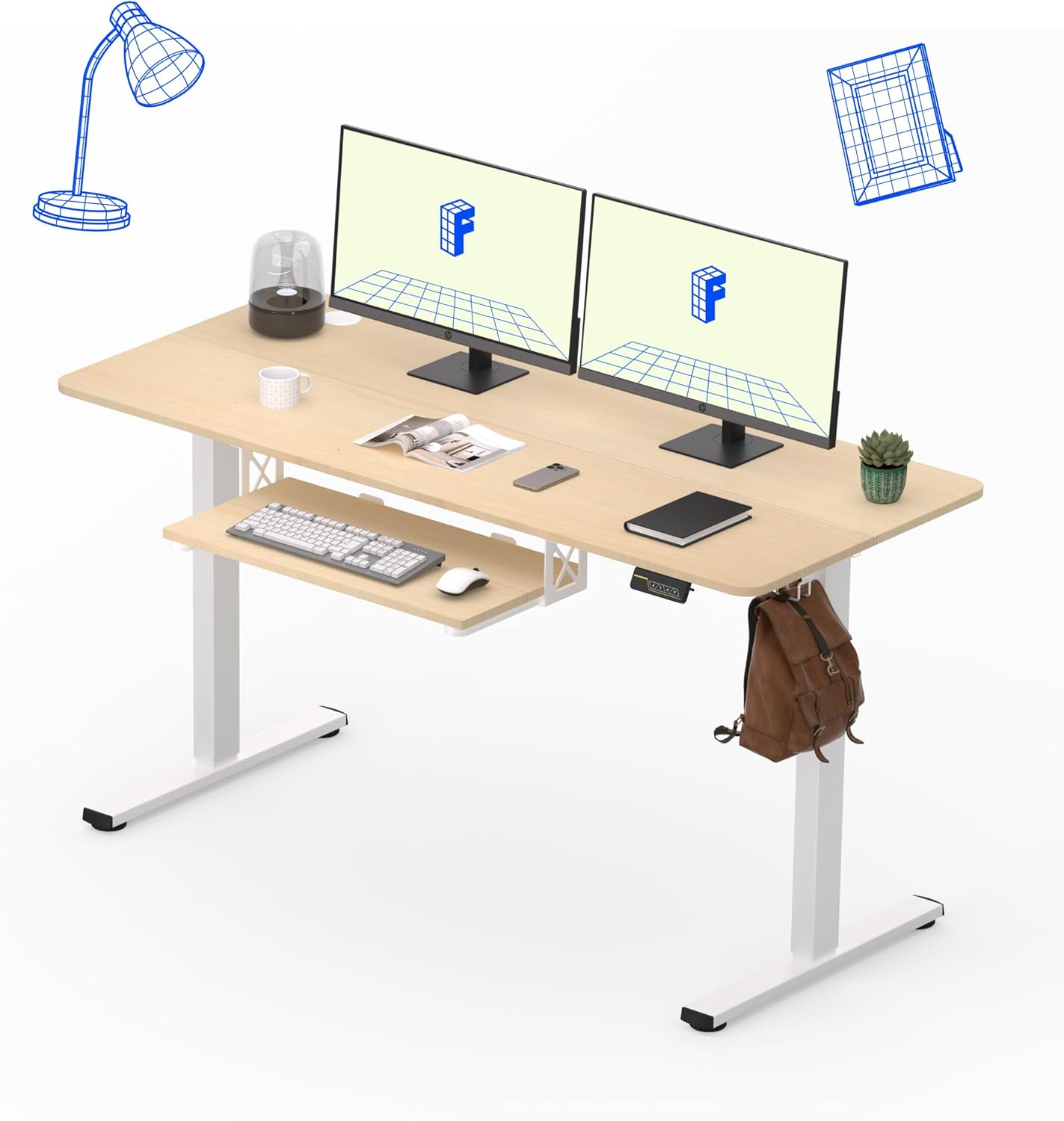 Electric Standing Desk - Height Adjustable Workstation