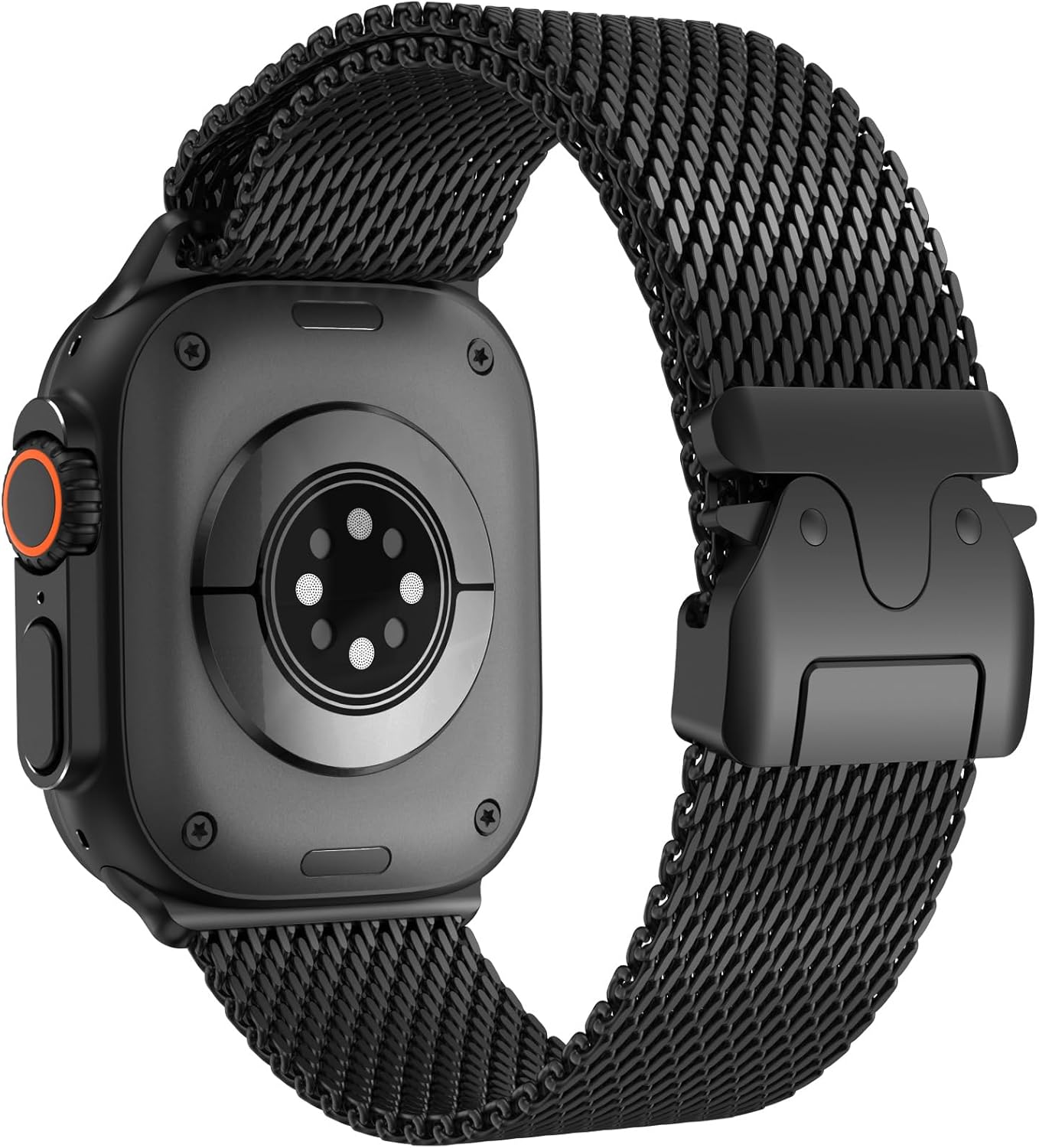 Ultra 49mm Milanese Mesh Band - Parachute Buckle
