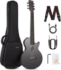 Enya NOVA Go SP1 Carbon Fiber Acoustic Electric Guitar - Travel Bundle