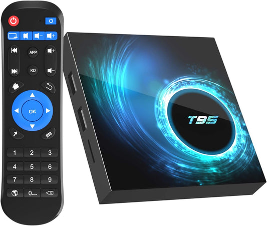 Android 10.0 TV Box, 4GB RAM, 32GB ROM - 6K Ultra HD Streaming