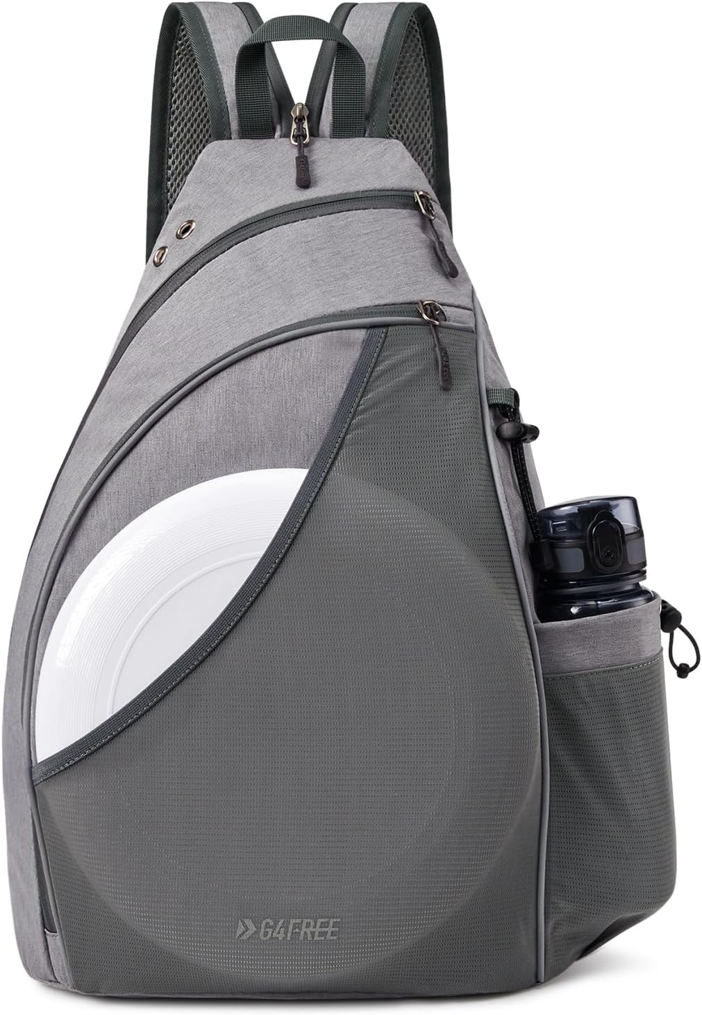 G4Free Disc Golf Backpack: Carry 8-10 Discs with Ease!