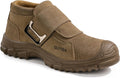 Welding Work Boots for Men Suede Steel Toe Slip-On - Fireproof
