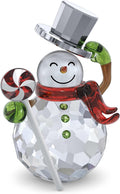 Swarovski Holiday Cheers Dulcis Snowman Figurine - Festive Crystal