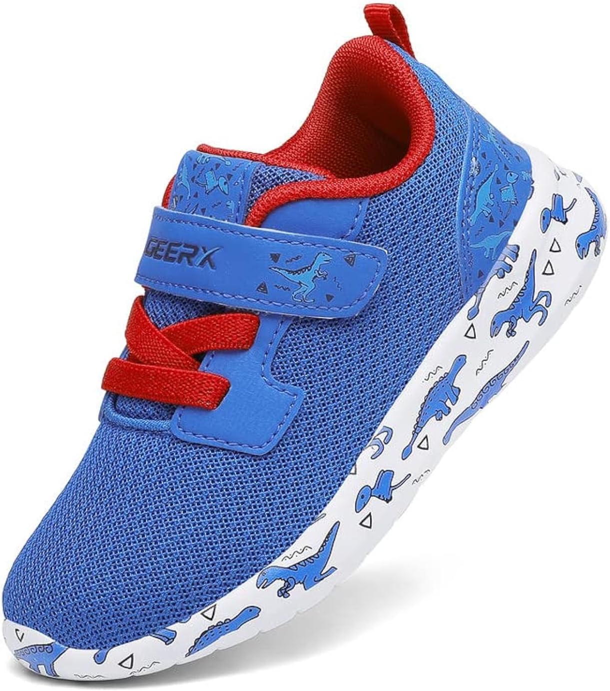 GEERX DIMO Dinosaur Toddler Boys Shoes Lightweight Sport Sneakers