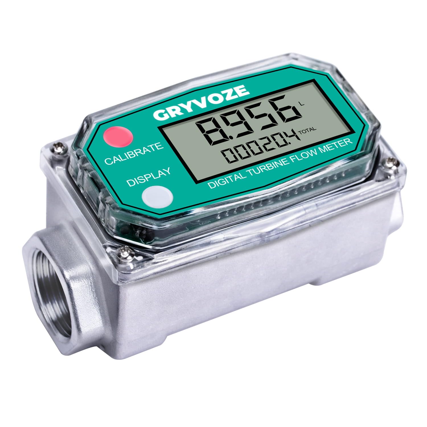 3/4 Inch Digital Turbine Fuel Flow Meter for Accurate Measurements