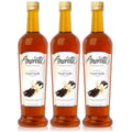 Amoretti Premium French Vanilla Syrup 750ml 3 Pack - Versatile Use