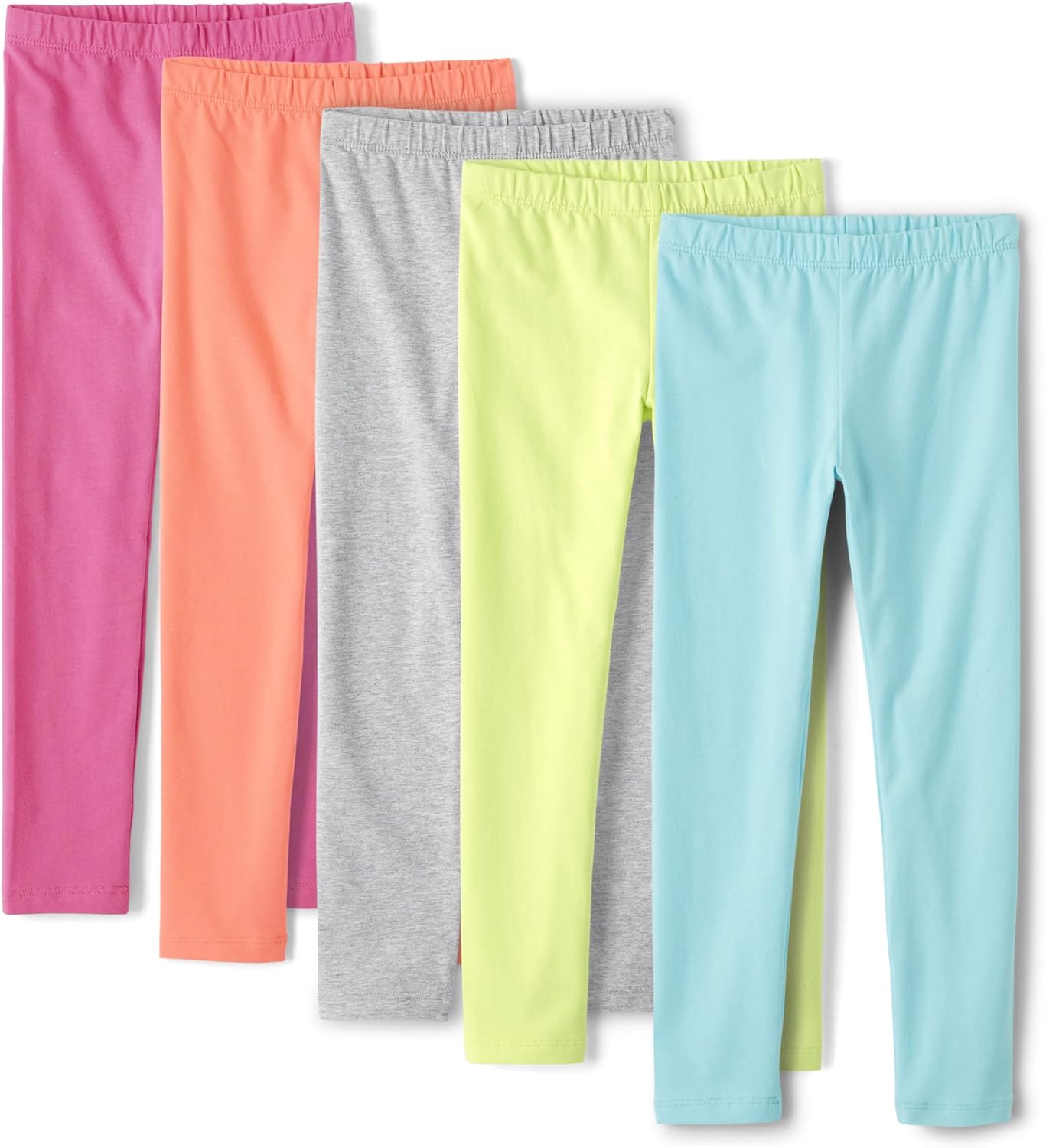 The Children's Place Girls' Leggings 4-Pack for Everyday Comfort