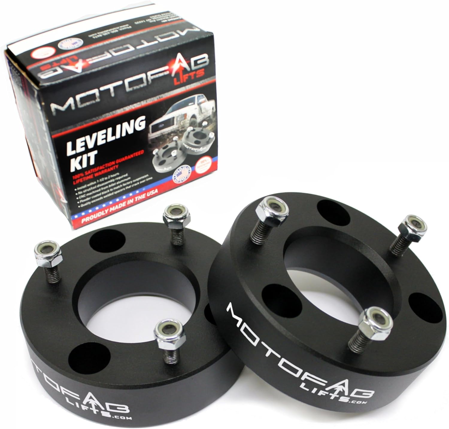 MotoFab Lifts F150-2 Front Leveling Lift Kit for F150 Trucks