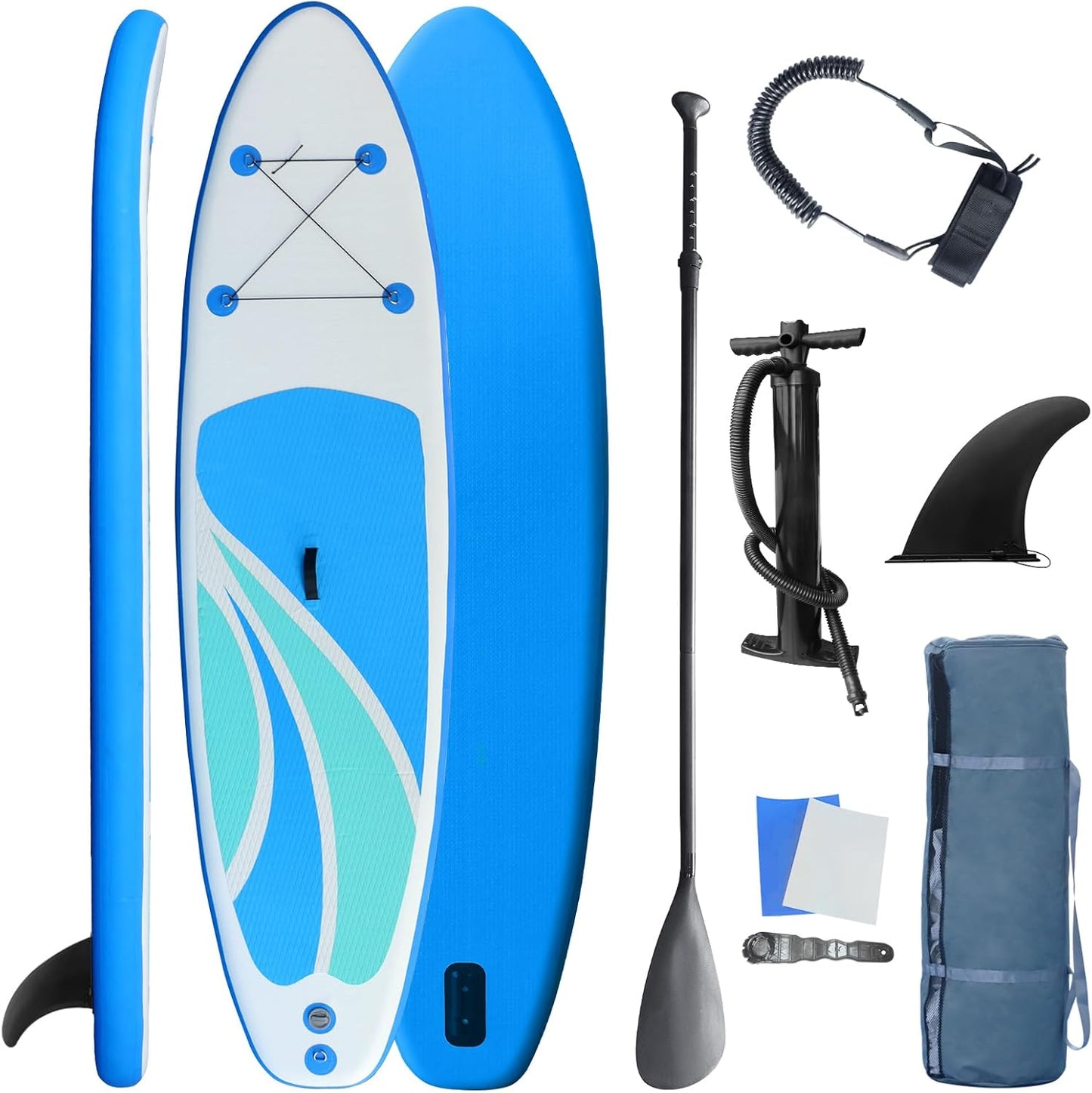 Inflatable Stand Up Paddle Board for All Skill Levels - 10ft4