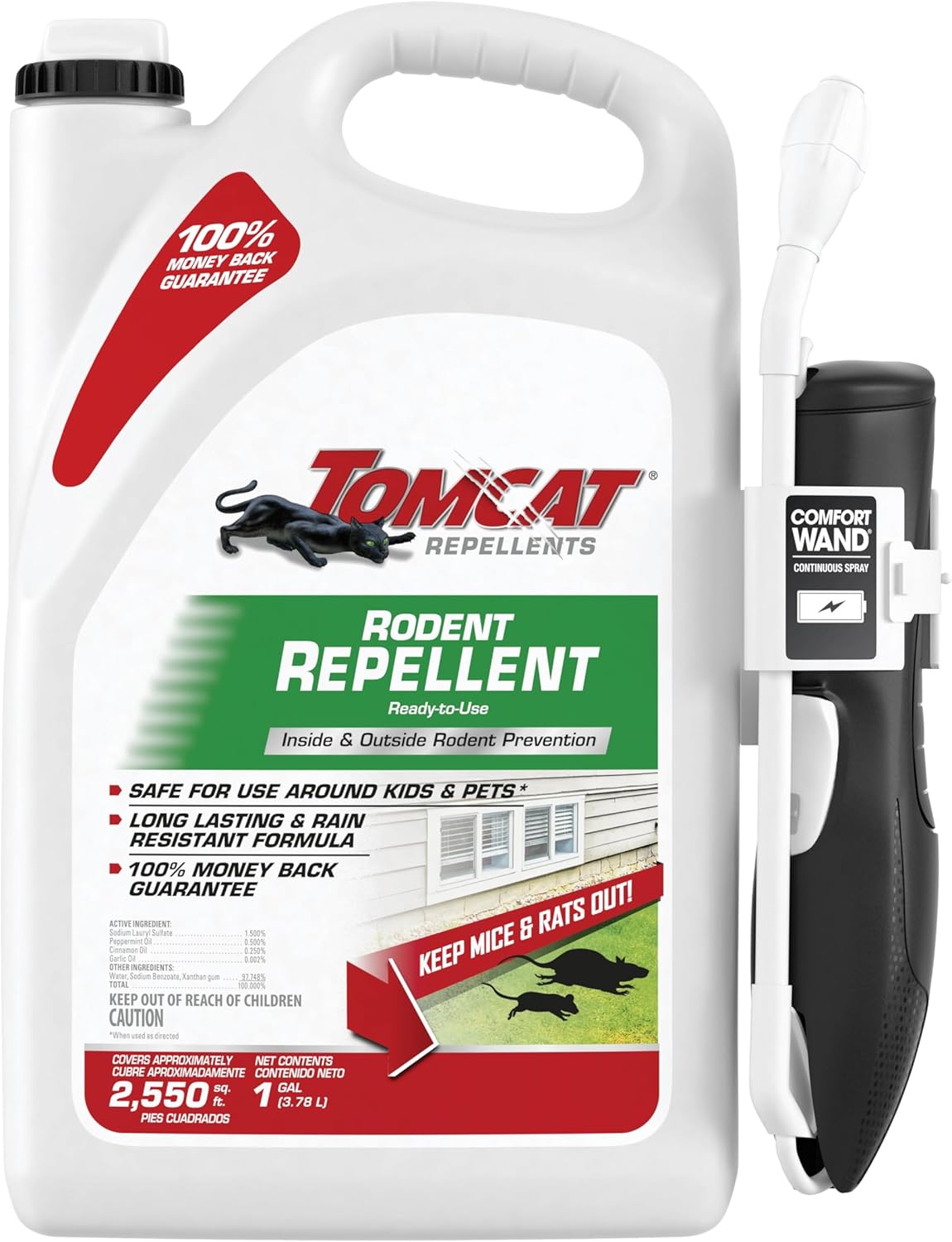Tomcat Rodent Repellent: Indoor/Outdoor Mouse & Rat Prevention