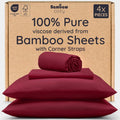 Bamboo Viscose Full Sheet Set - Cooling, Soft 4pc Bambaw