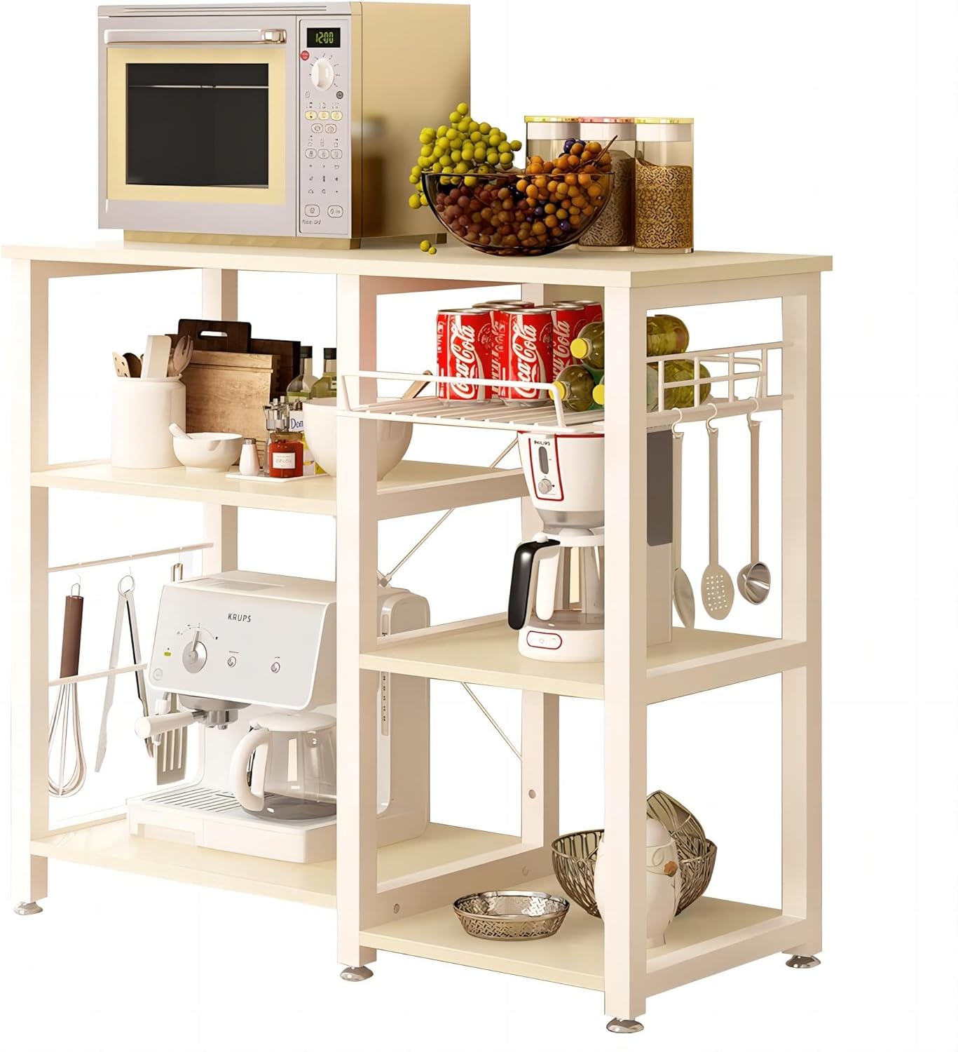Industrial Kitchen Baker's Rack: Multi-Functional Storage