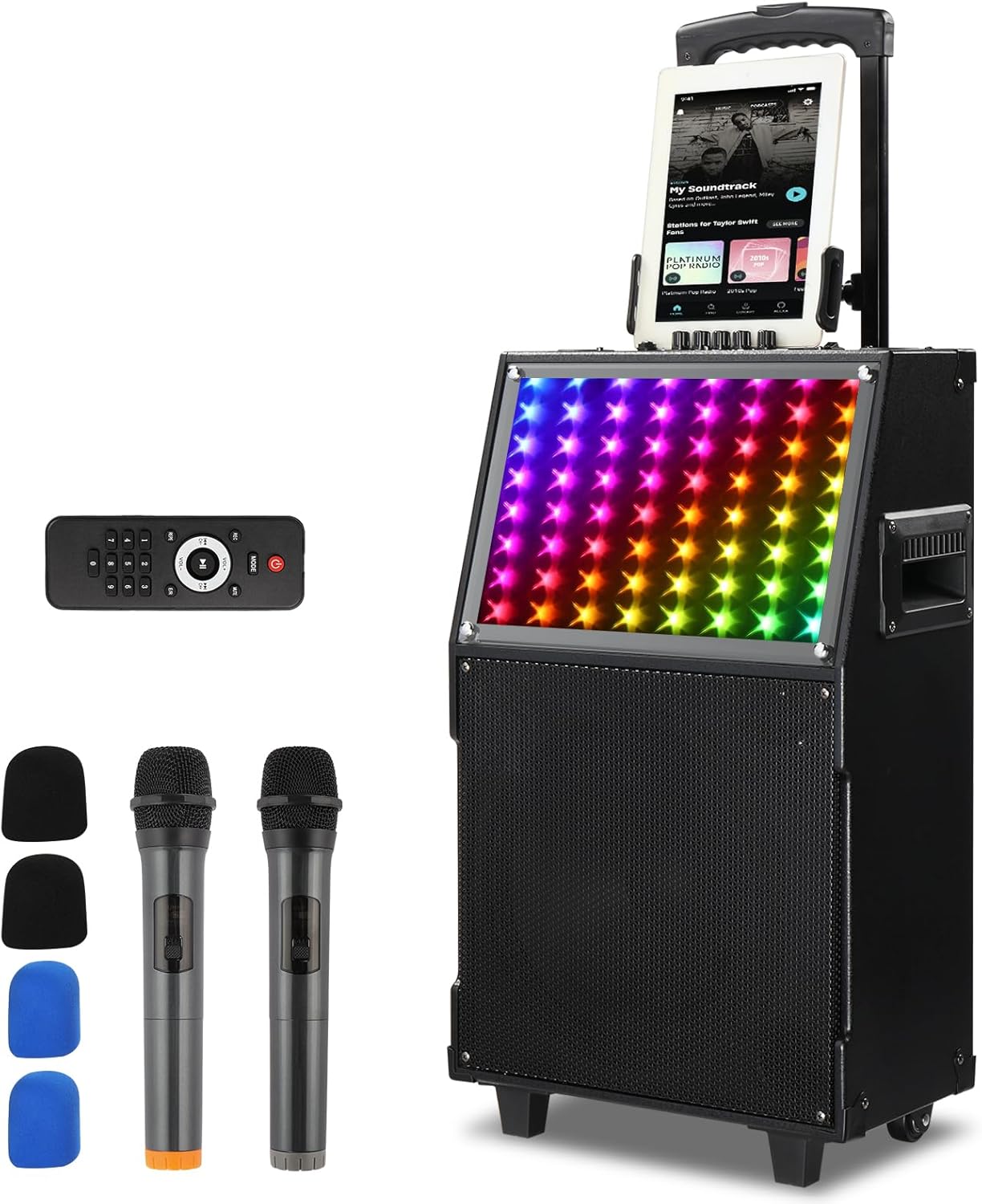 Ktaxon Karaoke Machine with Wireless Microphones for Parties
