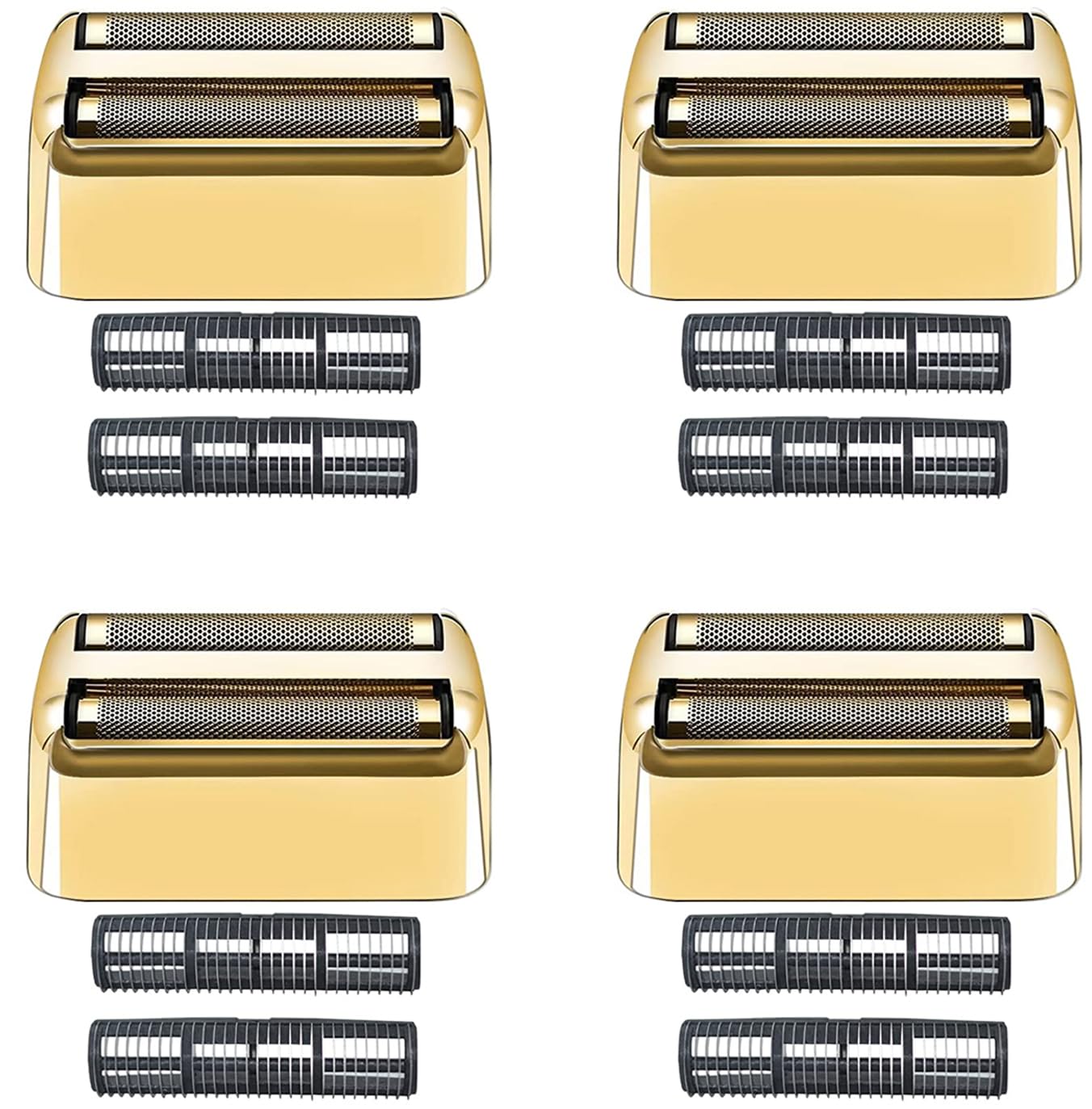 4 Pack Shaver Replacement Foil and Cutters for BaBylissPRO