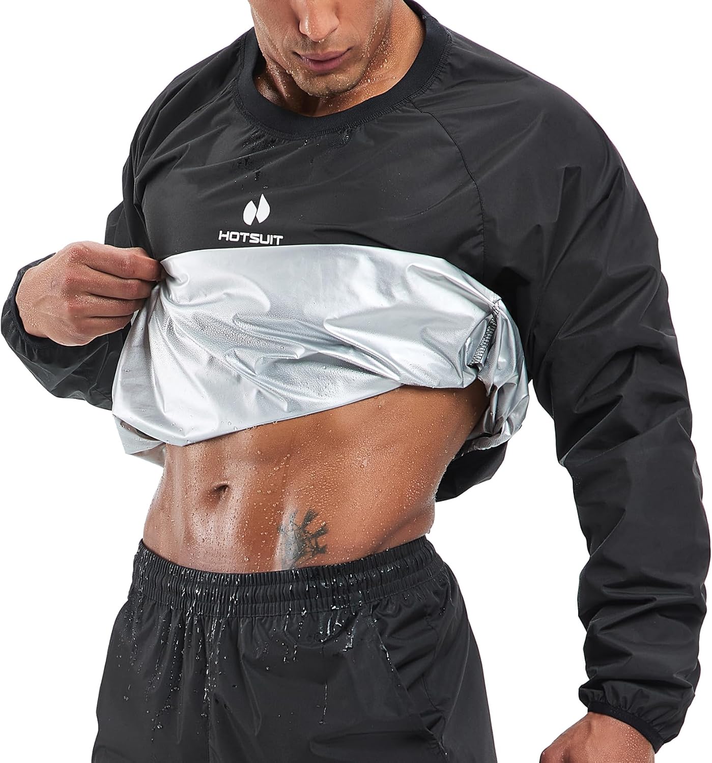 HOTSUIT Sauna Suit Men for Maximum Sweat and Comfort in Workouts