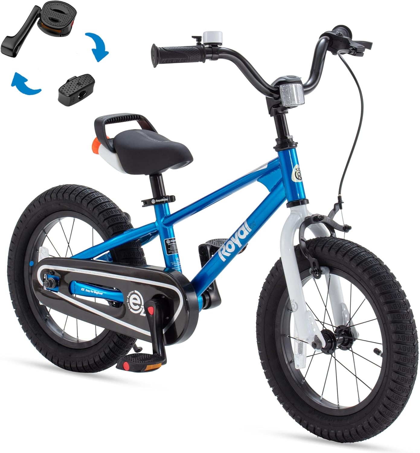 RoyalBaby Kids Bike EZ Freestyle Training Balance to Pedal Fun