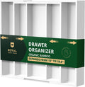 Luxury Bamboo Kitchen Drawer Organizer Silverware Tray - Expandable