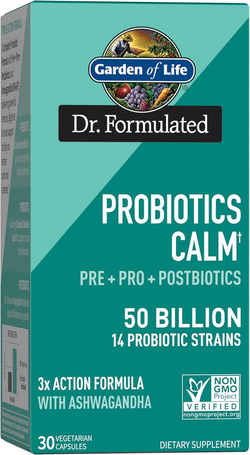 Garden of Life Dr Formulated Calm Probiotics for Mood Support