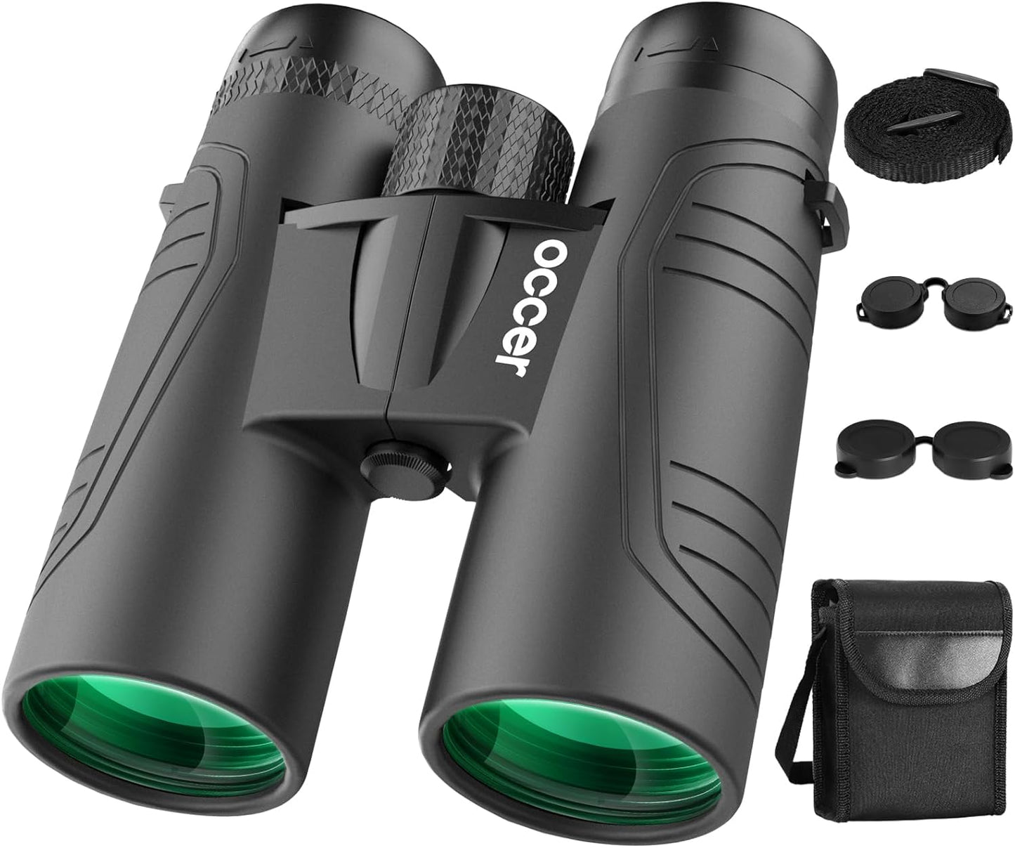 15x42 High Powered Binoculars for Adults - Lightweight Travel Use