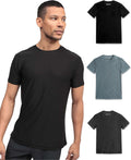 Workout Shirts for Men - Ultra-Lightweight Short Sleeve Tees S-4XL