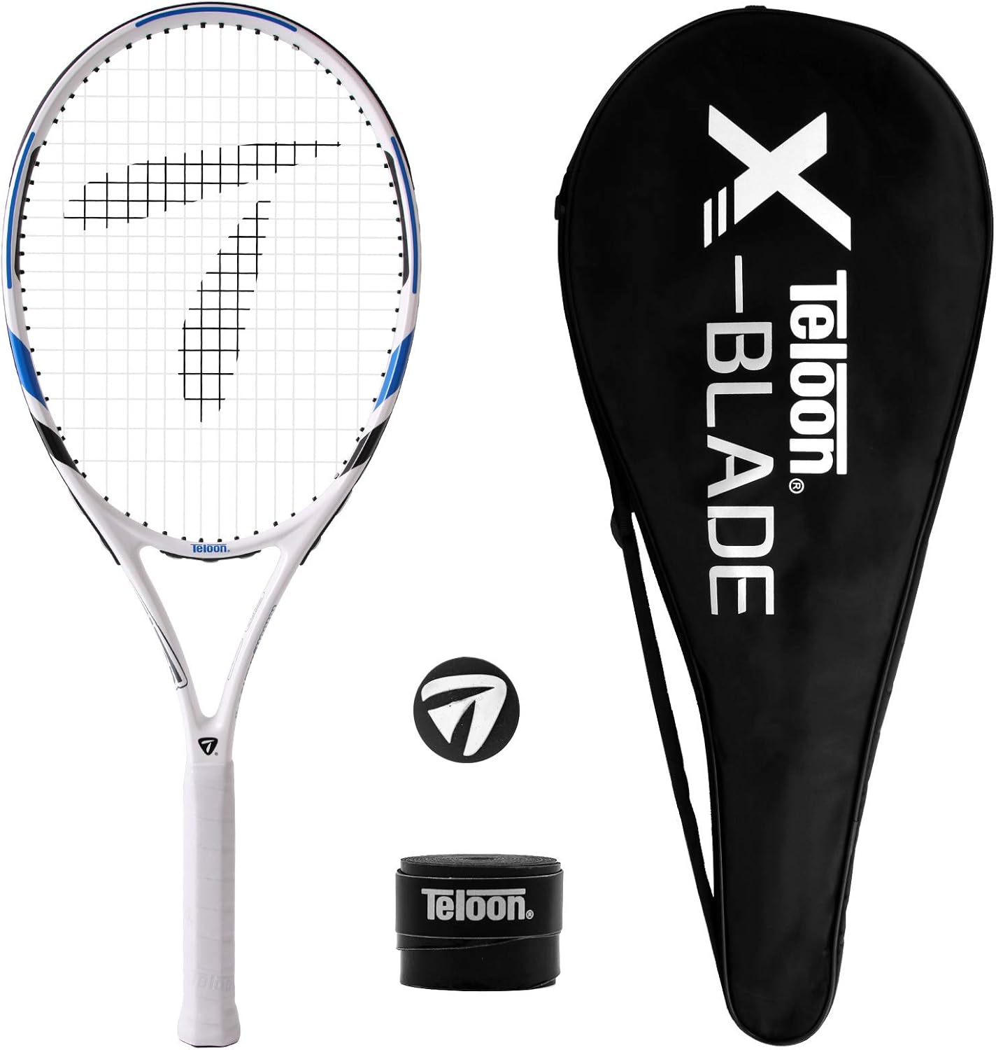 Teloon Recreational Adult Tennis Rackets for Beginners and Students