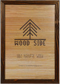 Rustic Wooden Poster Picture Frame 22x28 - Natural Distressed Wood
