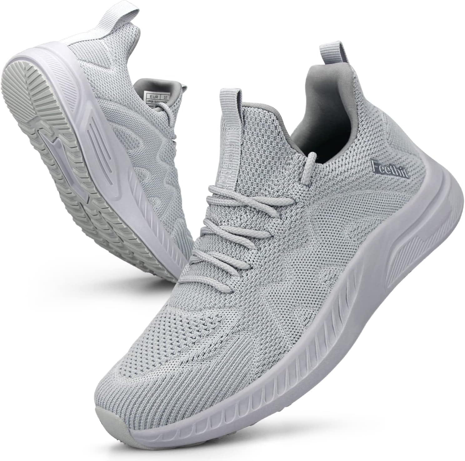 Feethit Womens Running Shoes Lightweight Slip On Sneakers