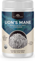 Organic Lion's Mane Mushroom Powder for Brain Support and Clarity