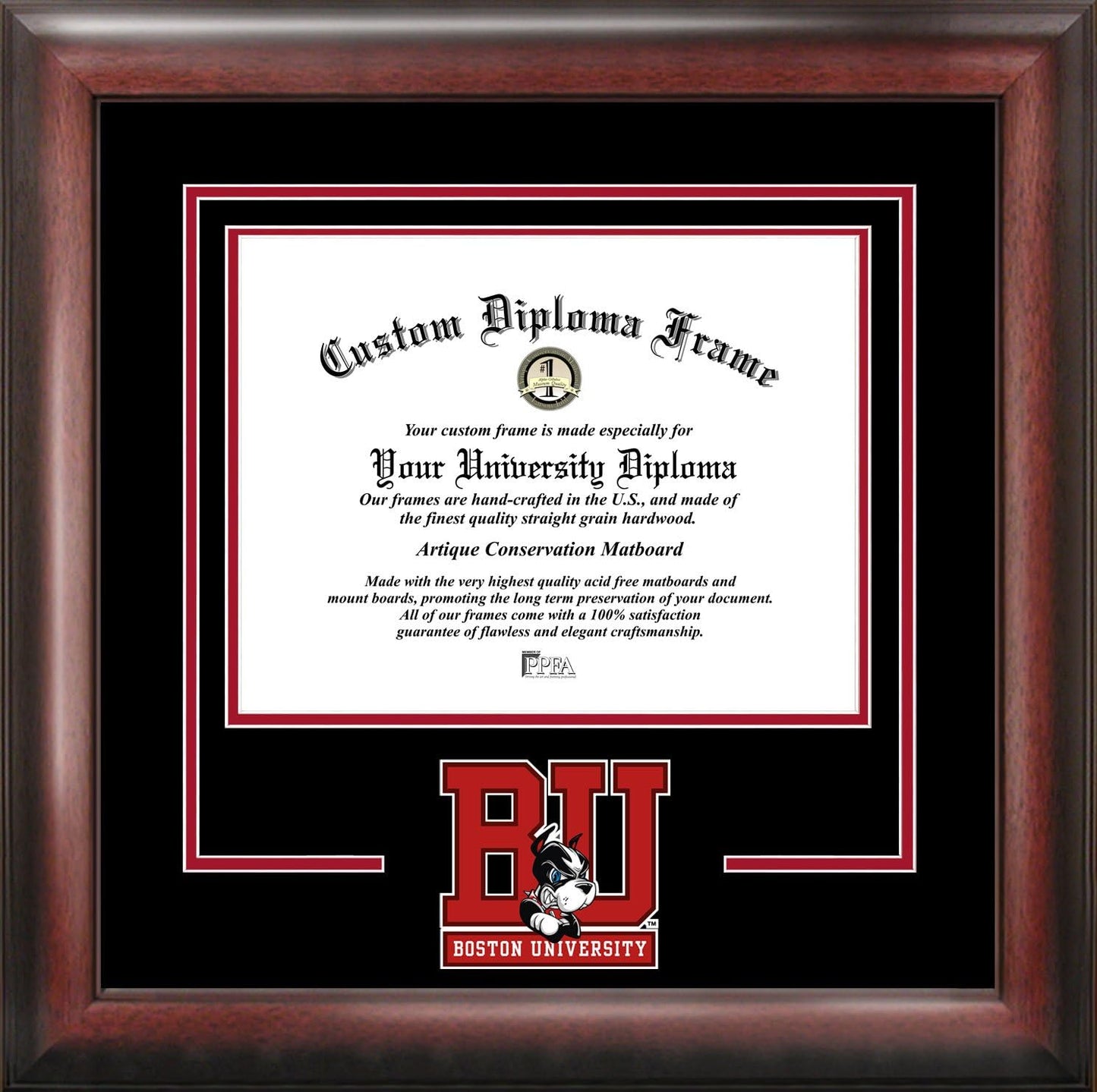 Campus Images NCAA Spirit Diploma Frame for Proud Graduates