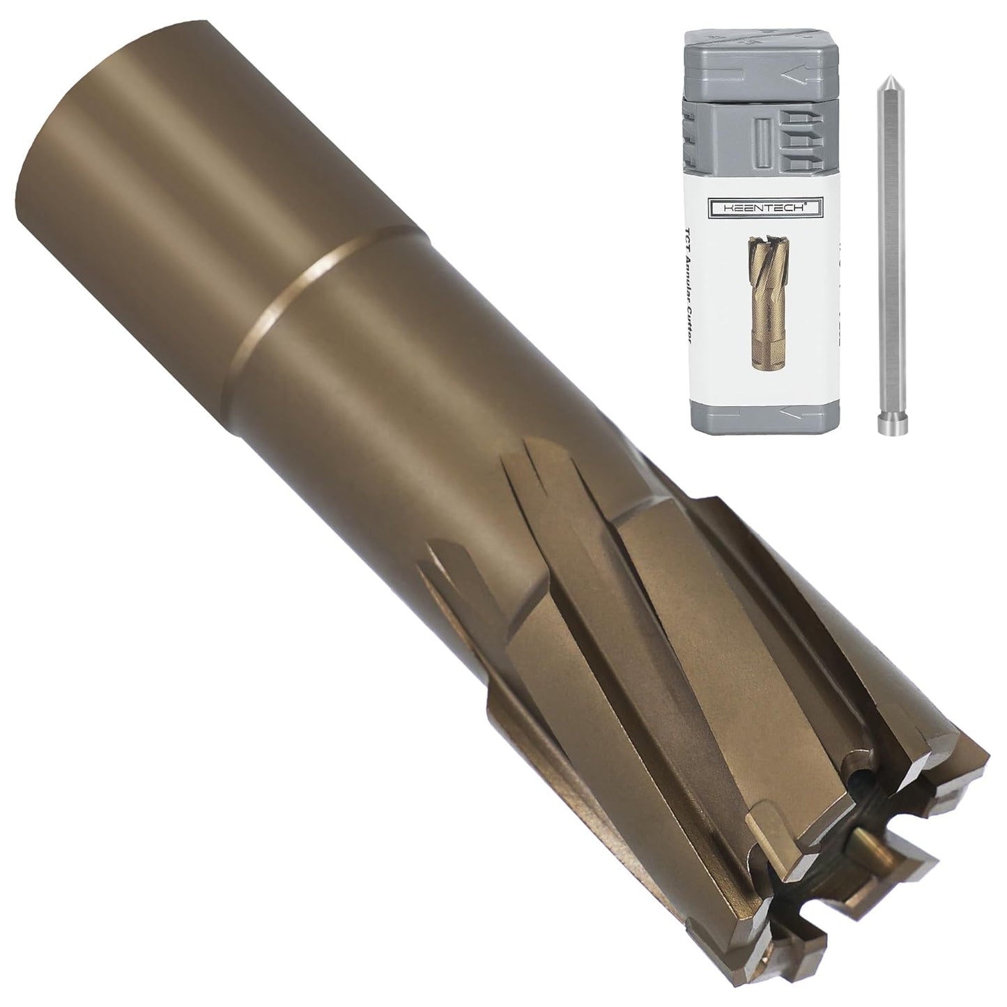KEENTECH Carbide-Tipped Annular Cutter for Precision Cutting