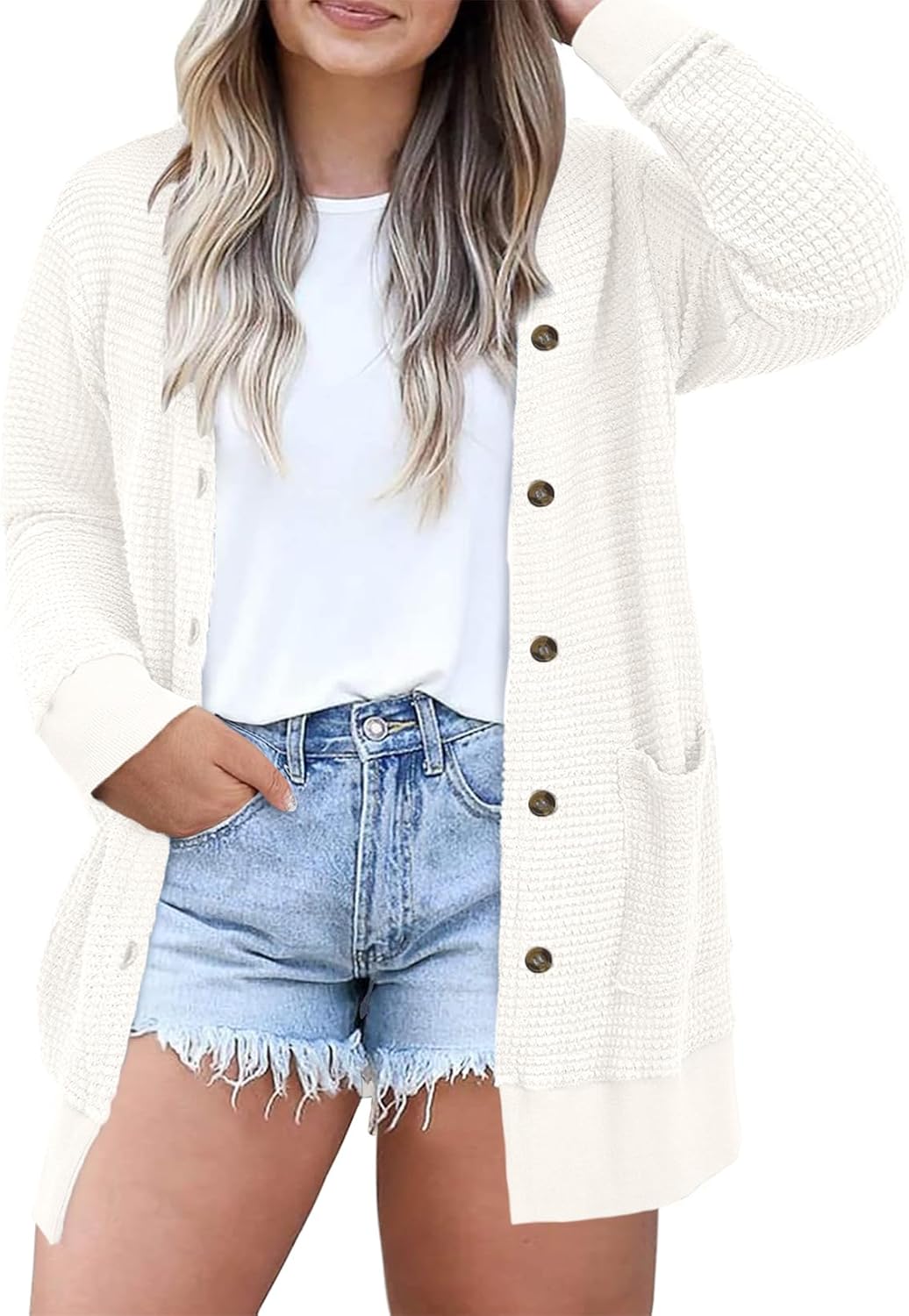 Eytino Womens Plus Size Cardigans for Chic Casual Style