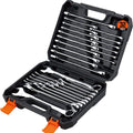 HORUSDY 32-Piece Combination Wrench Set - Durable SAE & Metric